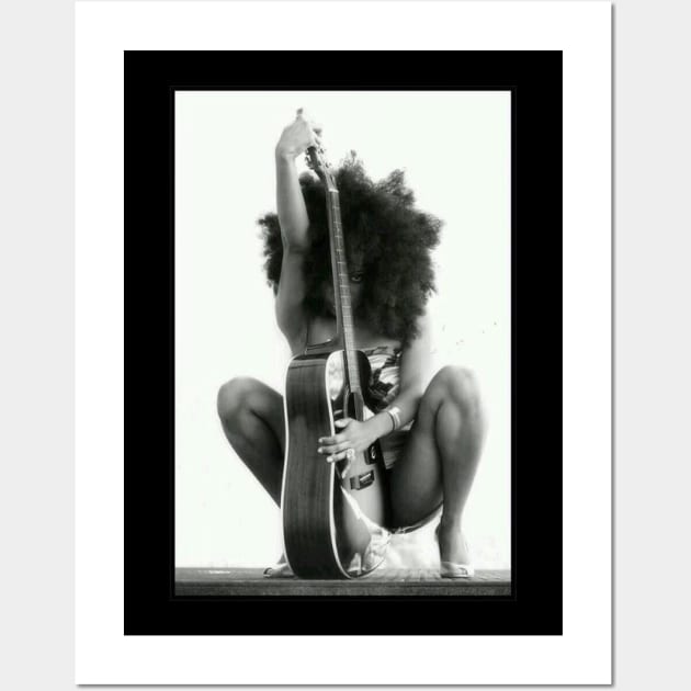 Erykah Badu | Vintage RNB Wall Art by Sarah Agalo